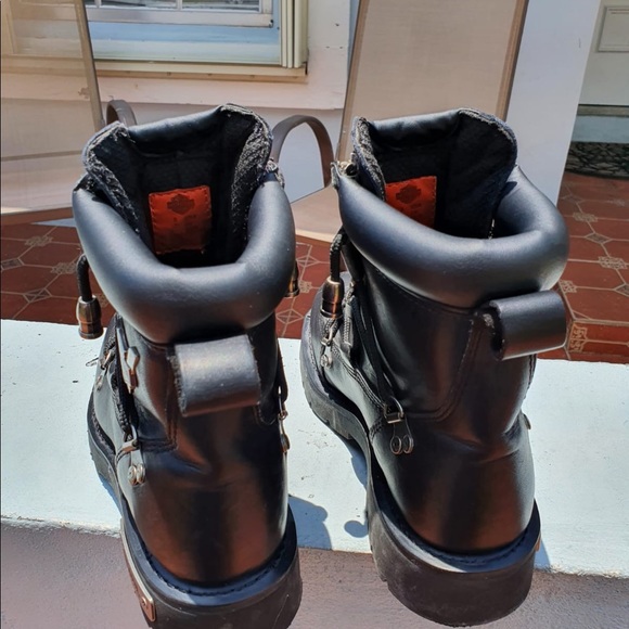 Harley-Davidson Mens Motorcycle Boots SZ 8 - Picture 6 of 10